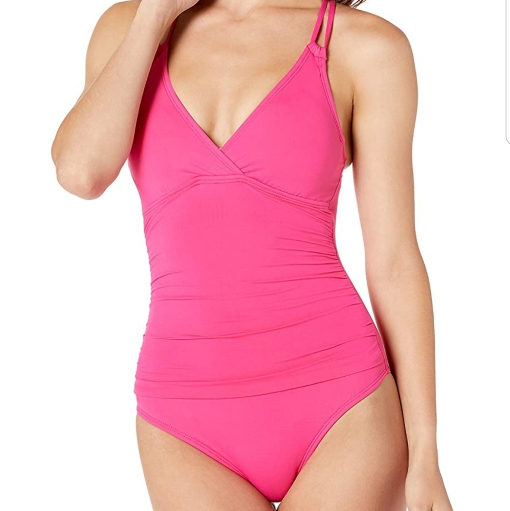 Women's La Blanca one piece swimsuit 8